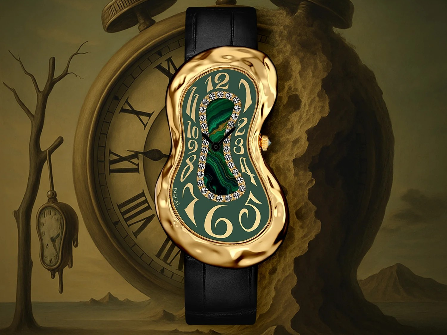 アメリカ発のジュエリーブランド「PASCAL(パスカル)」の「Paradoxe Diamond Watch」より、時間の概念をデザインに落とし込んだ「Möbius Diamond Watch」が登場。