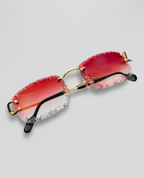 Cartier Signature C - Diamond Facet Cut - Red