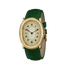 Oval Bubble Diamond Watch - Lush Green
