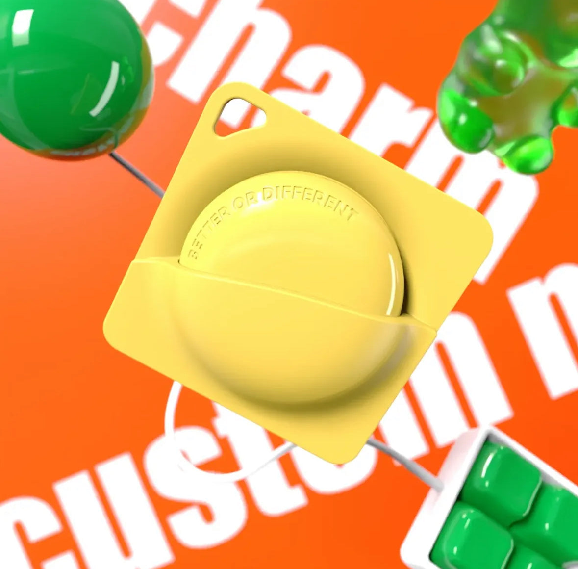 Keychain Perfume - YELLOW