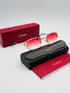 Cartier Signature C - Diamond Facet Cut - Red