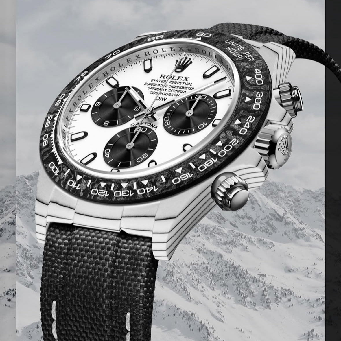 CARBON ROLEX DAYTONA All Black Carbon