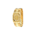 Octagonal Clou de Paris Diamond Watch - Golden Spring