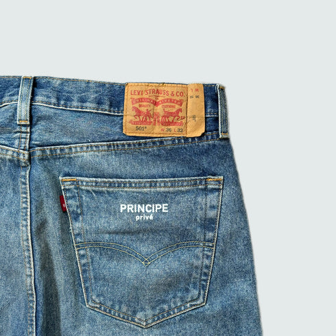 LEVI'S 501 ”Black/White” (36)