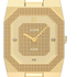 Octagonal Clou de Paris Diamond Watch - Golden Spring