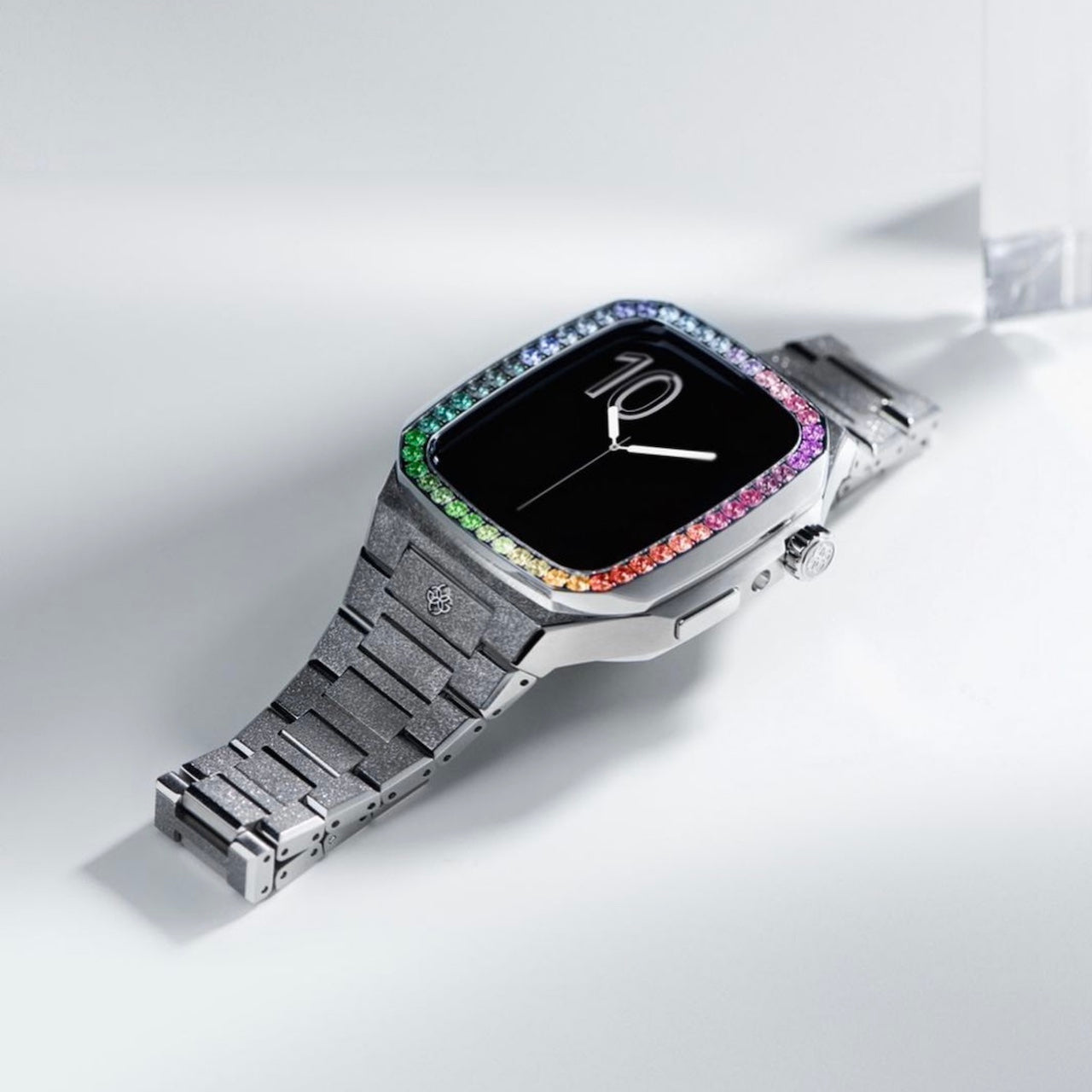 Apple Watch Case - EVF45 - RAINBOW Silver