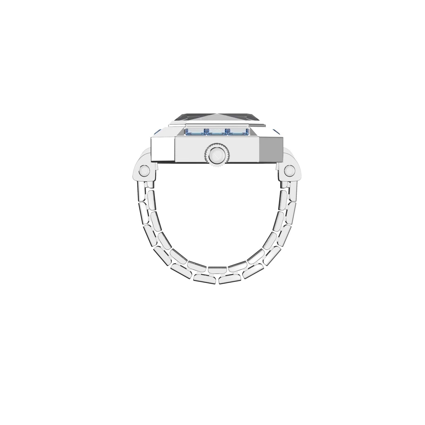 Sofia Prism Cocktail Watch Ring - Starry Night