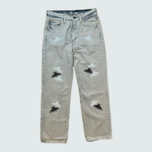 LEVI'S 565 ”Black/White” (30)