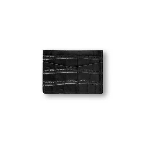 Card holder / Croco embossed