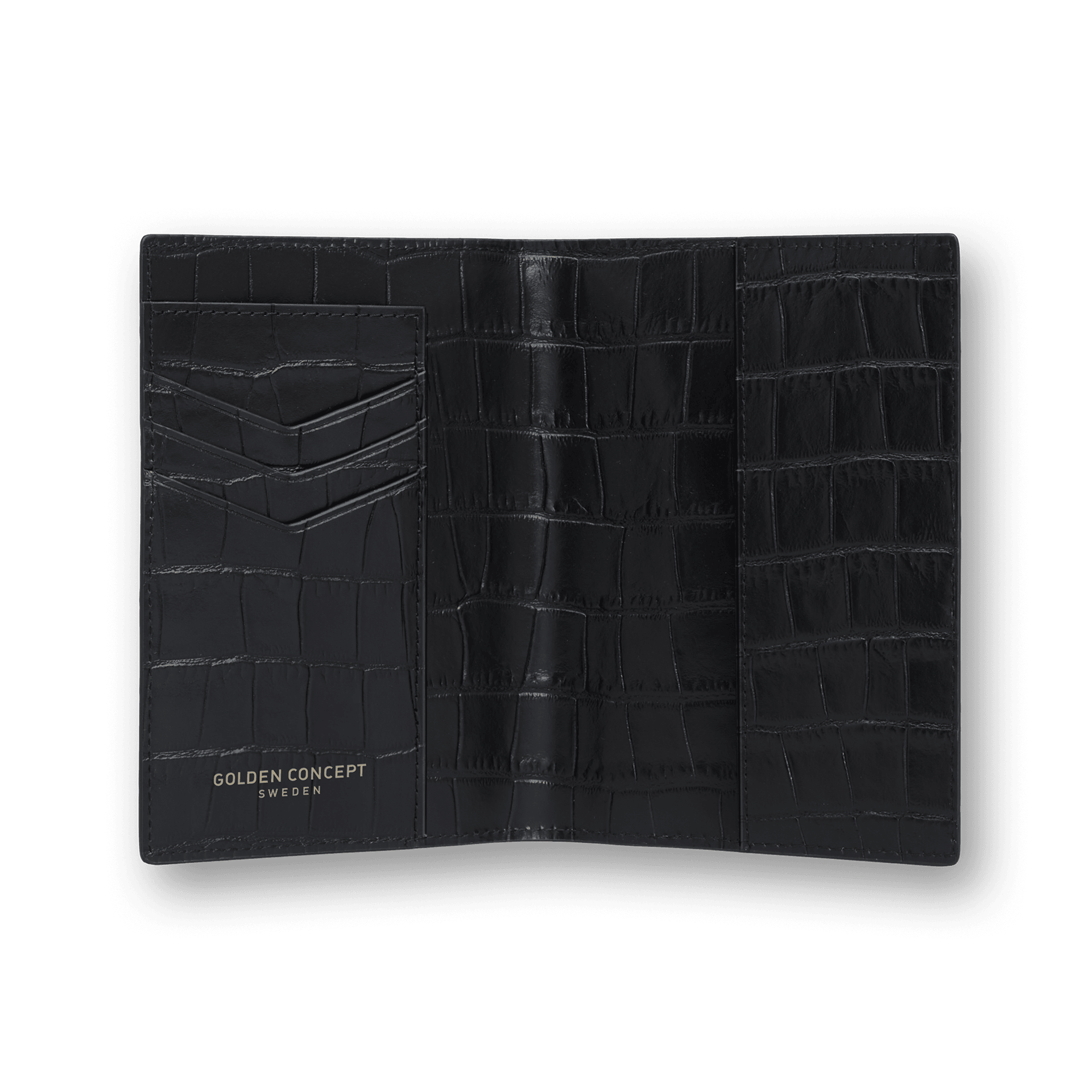 Passport holder / Croco Embossed