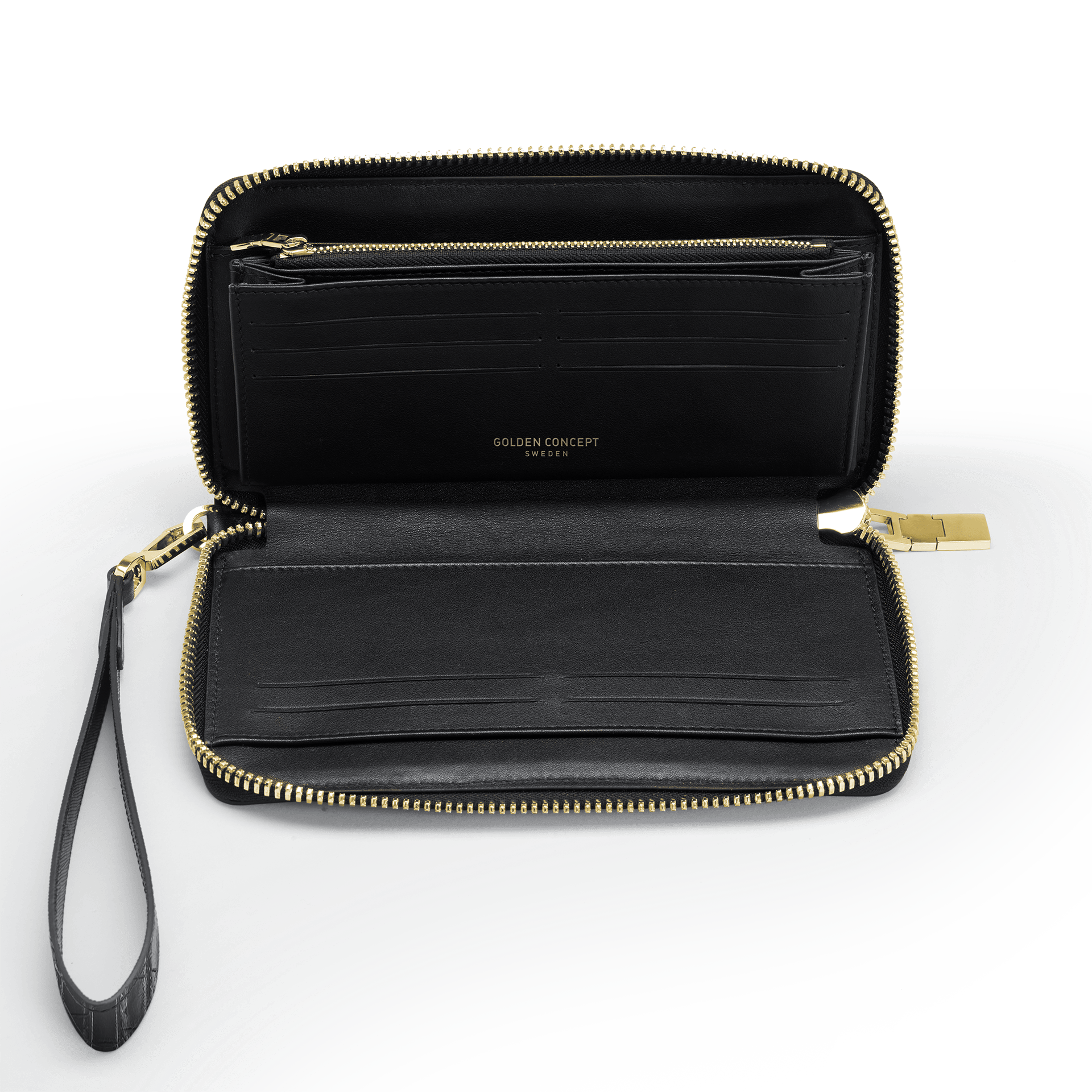 Zippy Wallet / Croco Embossed