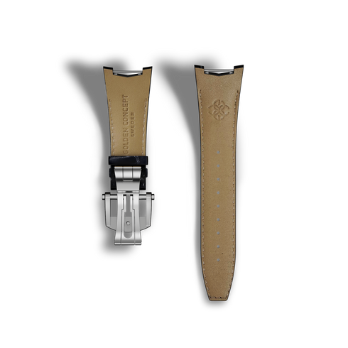 Automatic Watch Strap / Alligator - Black