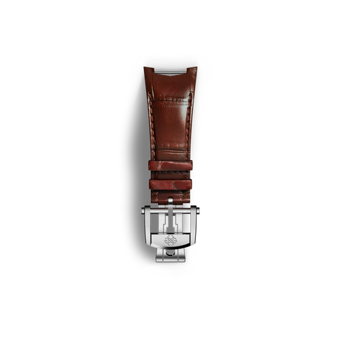 Automatic Watch Strap / Alligator - Brown