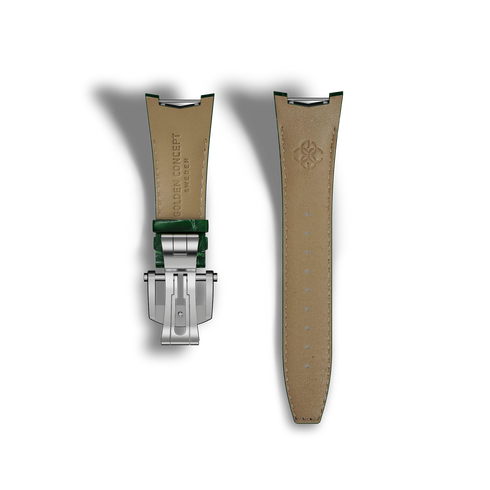 Automatic Watch Strap / Alligator - Green