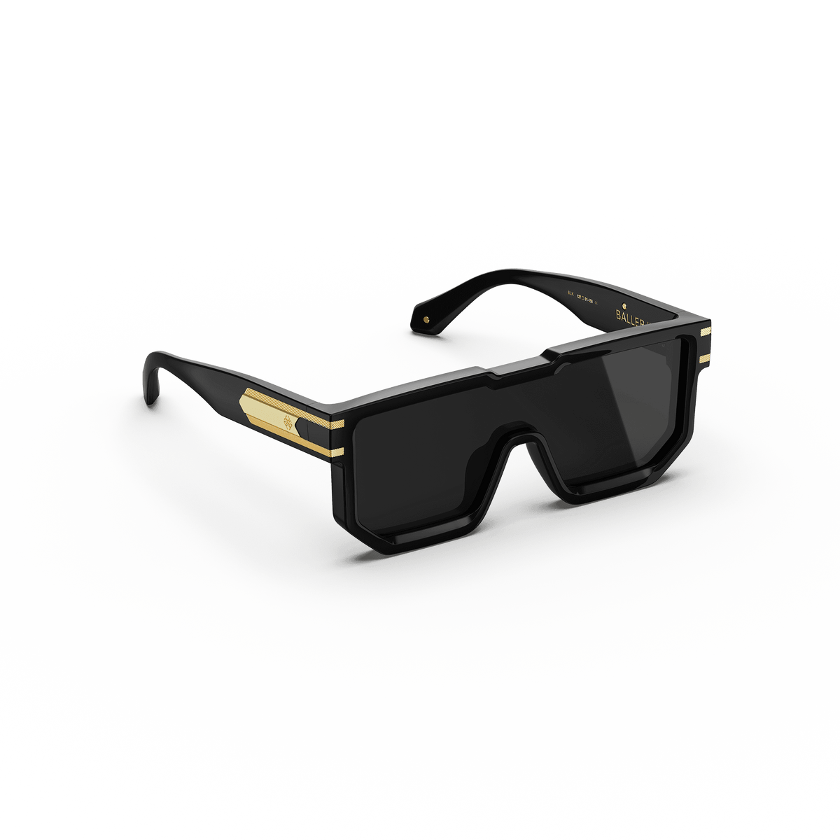 Baller II Sunglasses with gold details | GOLDEN CONCEPT 