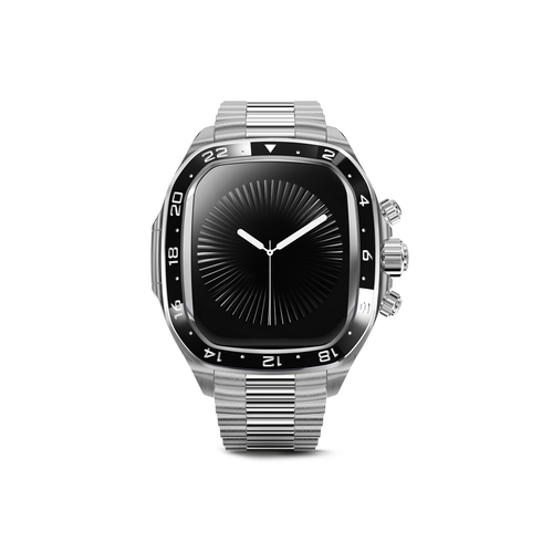 Apple Watch Case - CRCS46 Silver/Black