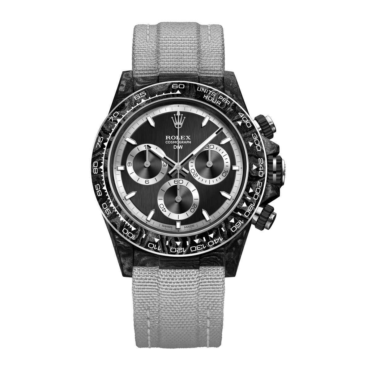 ROLEX DAYTONA クロノグラフ掛時計 CARBON ROLEX DAYTONA Nova – プリンチペプリヴェ