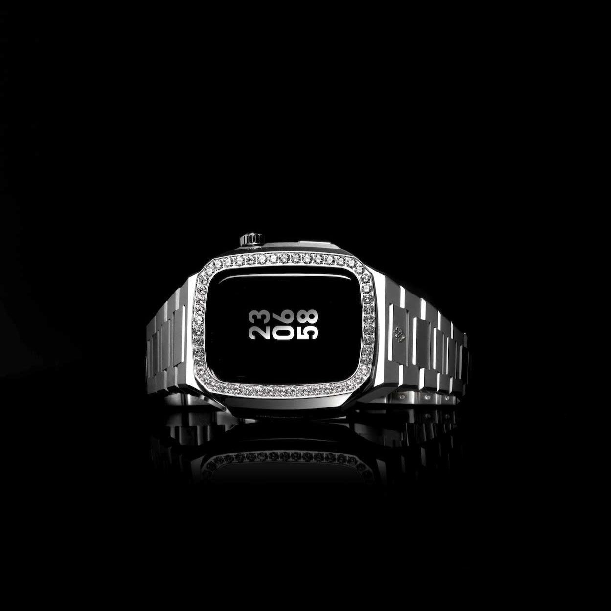 Apple Watch Case - EVD45 - Silver