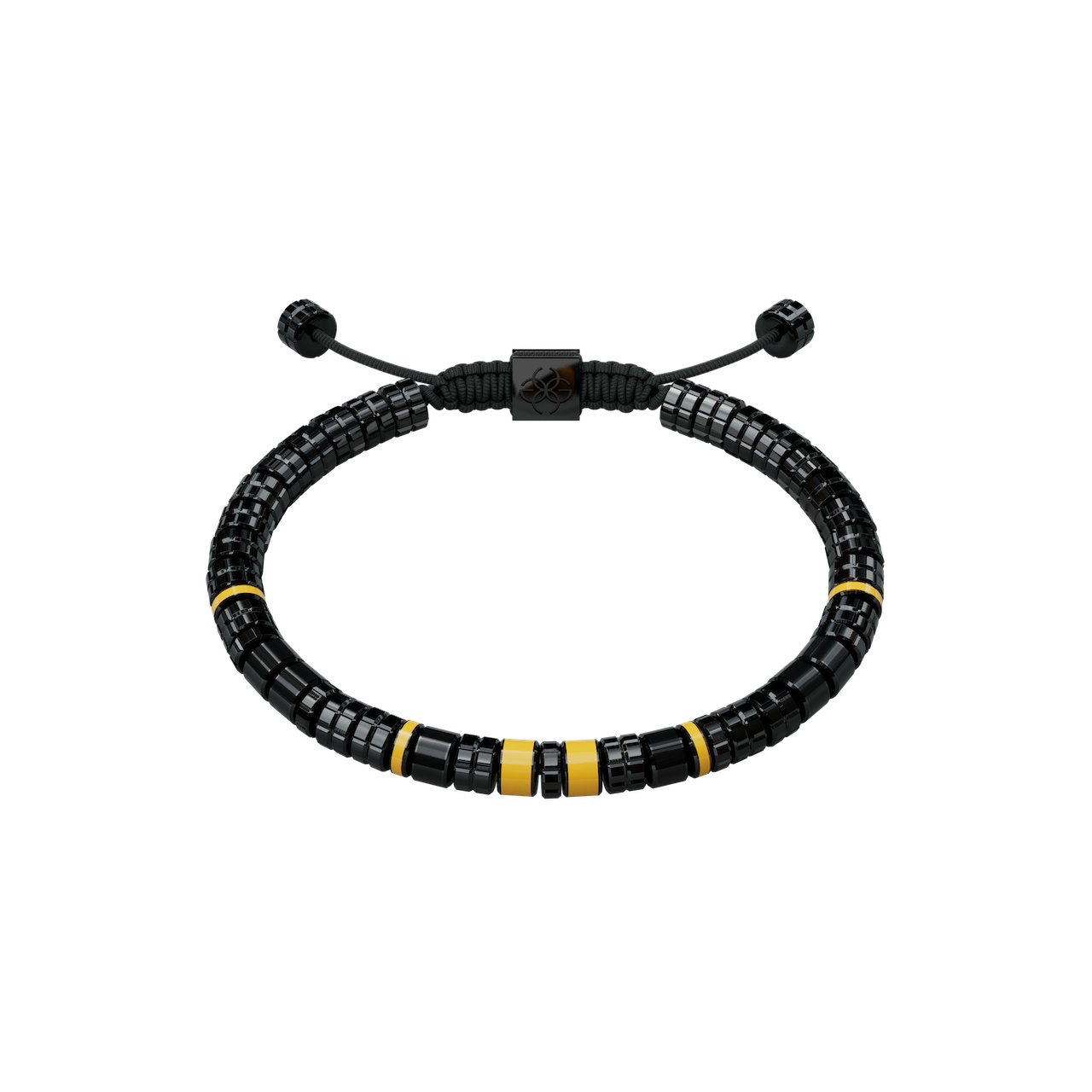 Bracelet - EV - Black - Modena Yellow
