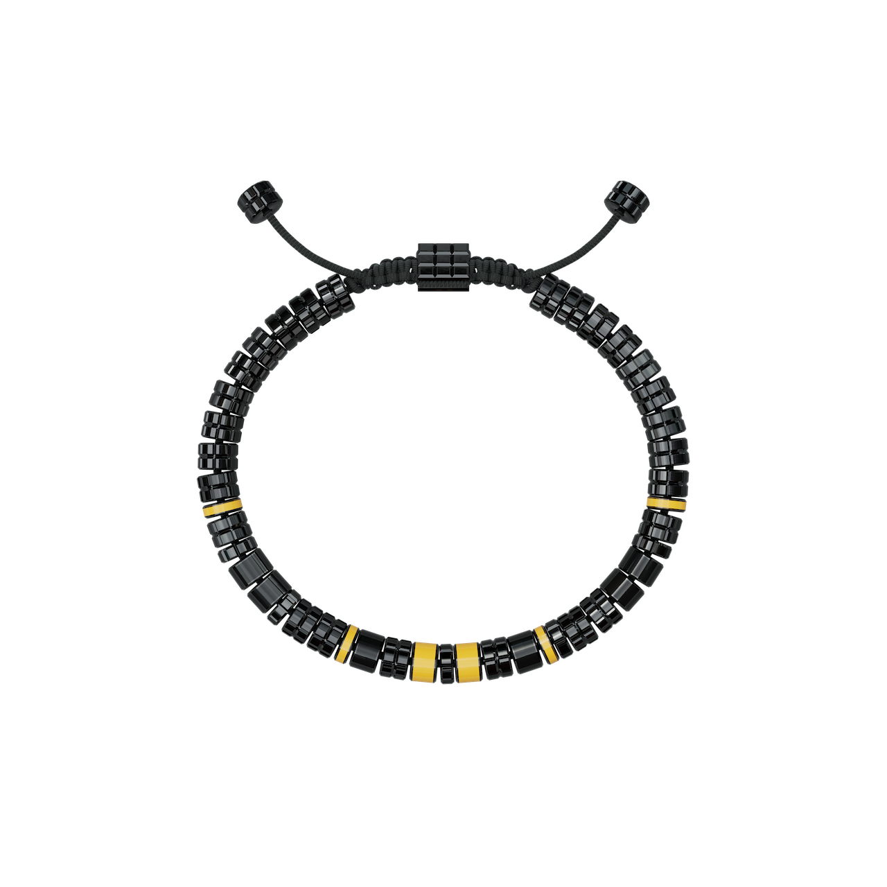 Bracelet - EV - Black - Modena Yellow