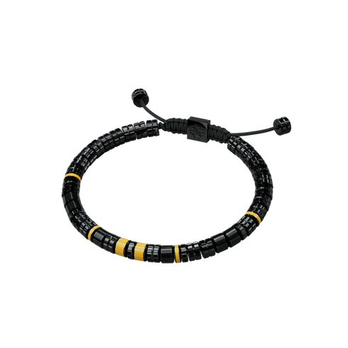 Bracelet - EV - Black - Modena Yellow