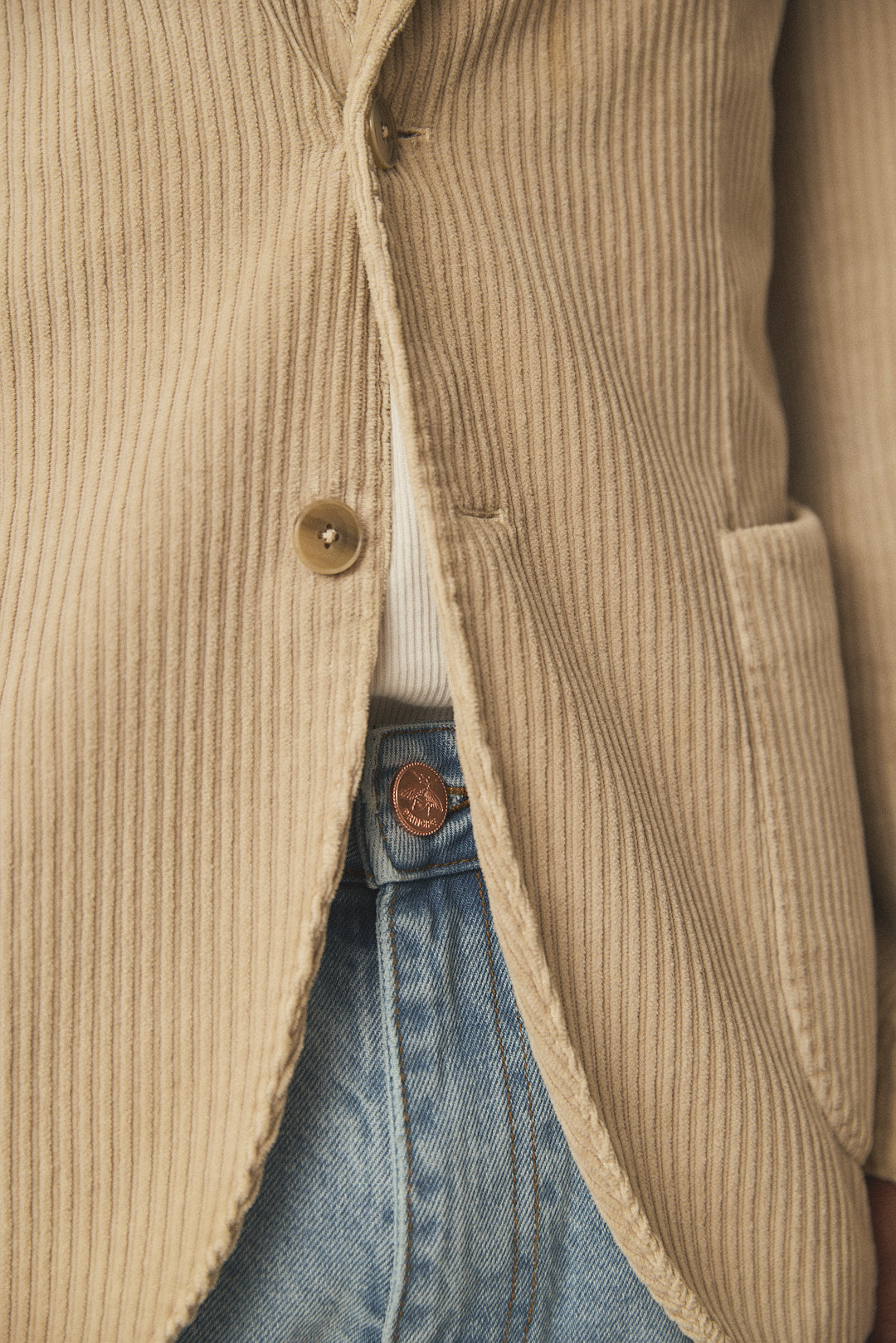 TURQUOISE GEMSTONE DENIM - DAMAGED ICE BLUE