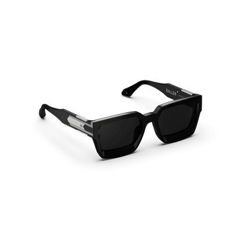 Sunglasses - Baller - Black / Silver