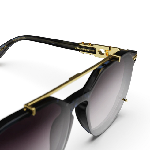 Sunglasses - Entrepreneur - Black / Gold