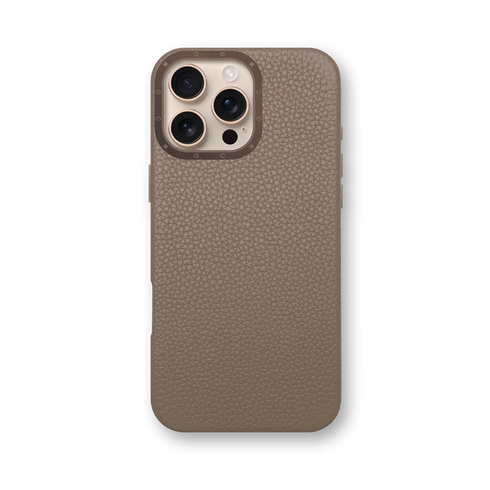 iPhone Case 16 / Full-Grain Leather - Sand