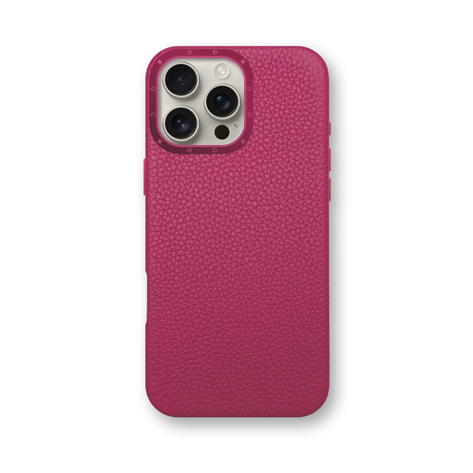 iPhone Case 16 / Full-Grain Leather - Orchidea