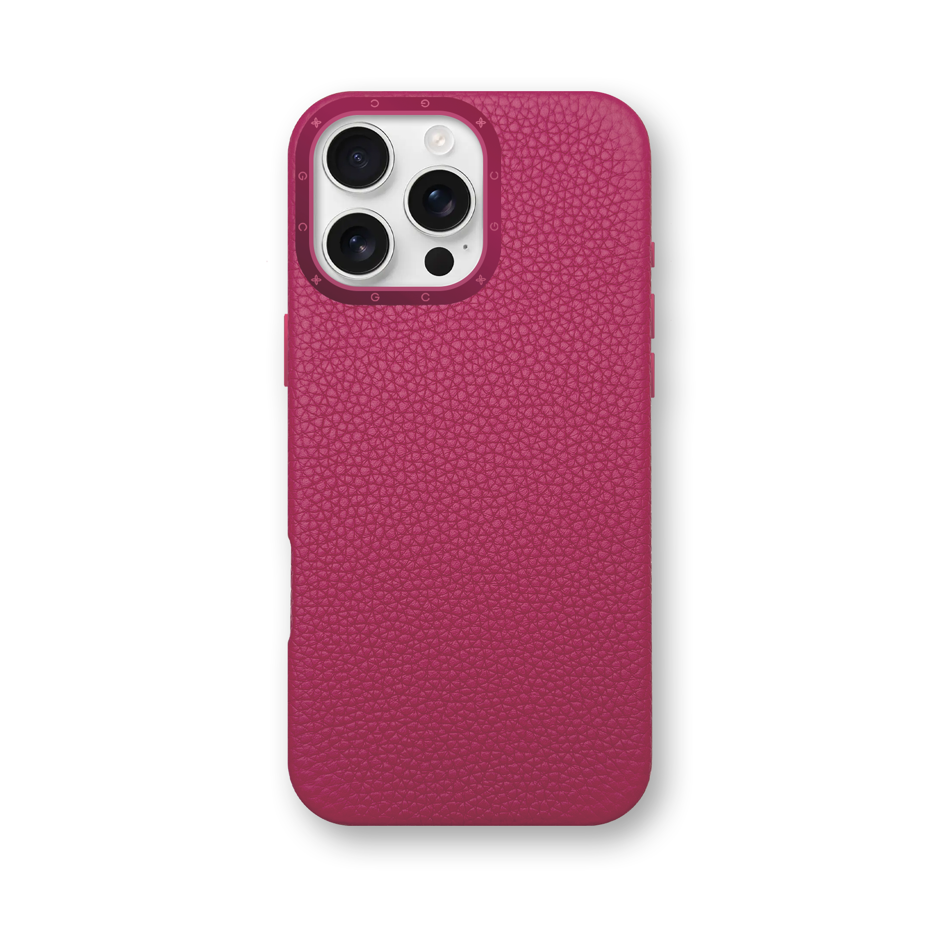 iPhone Case 16 / Full-Grain Leather - Orchidea