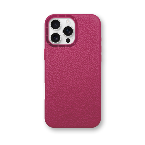 iPhone Case 16 / Full-Grain Leather - Orchidea