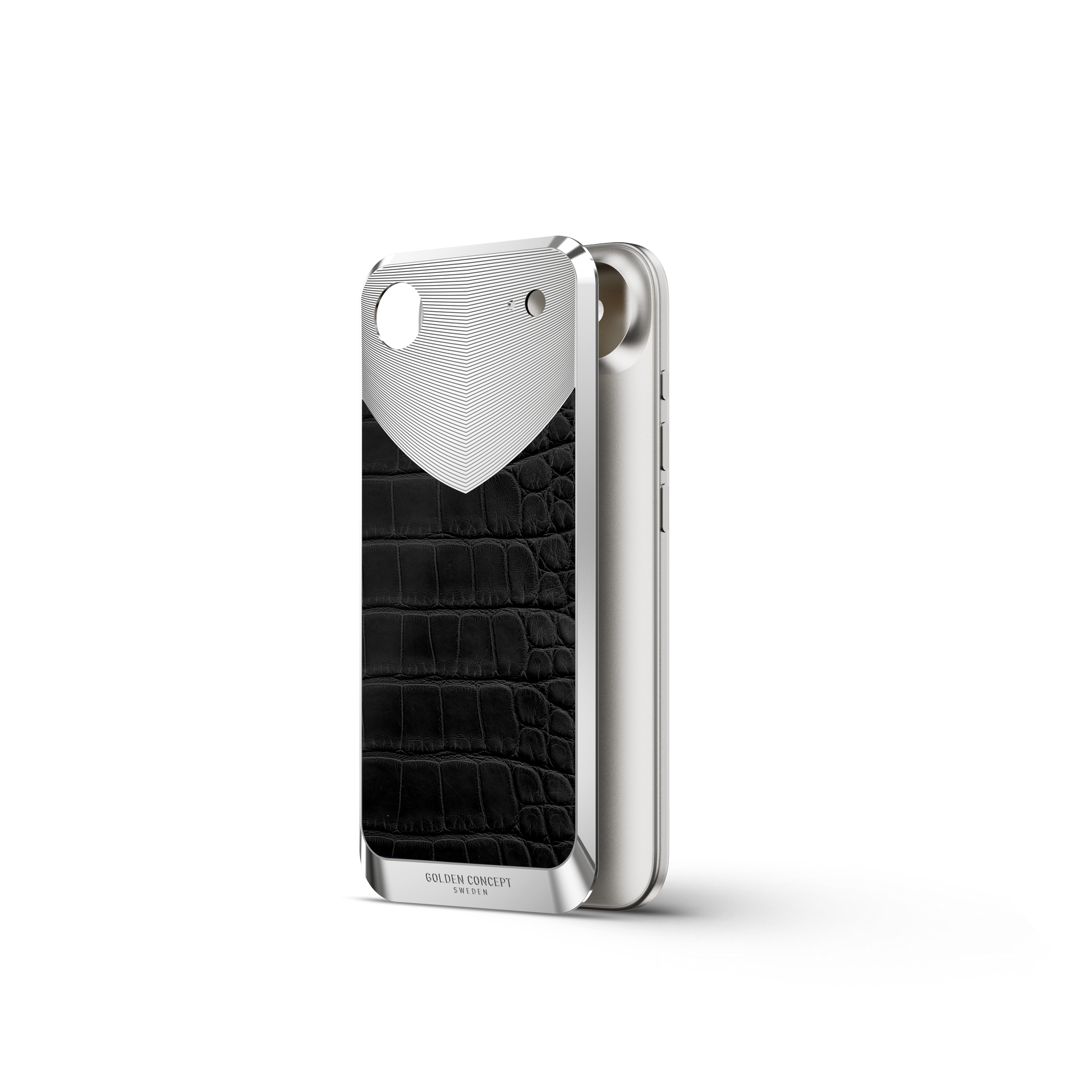 【予約特典 10%OFF】iPhone Case / RST17 - Magnetic Shield Alligator Edition - Matte Black