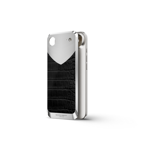 iPhone Case / RST17 - Magnetic Shield Alligator Edition - Matte Black