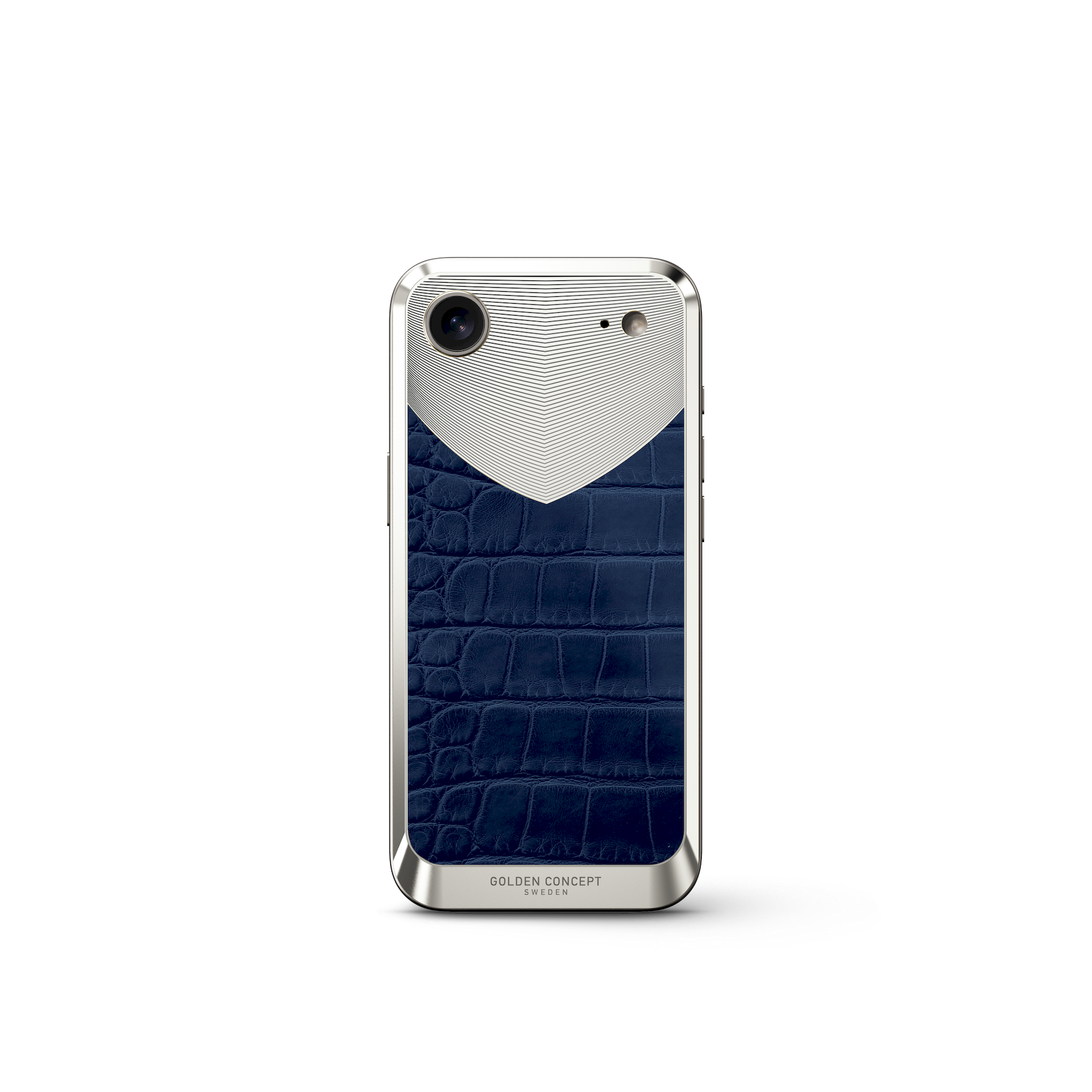 iPhone Case / RST17 - Magnetic Shield Alligator Edition - Matte Blue