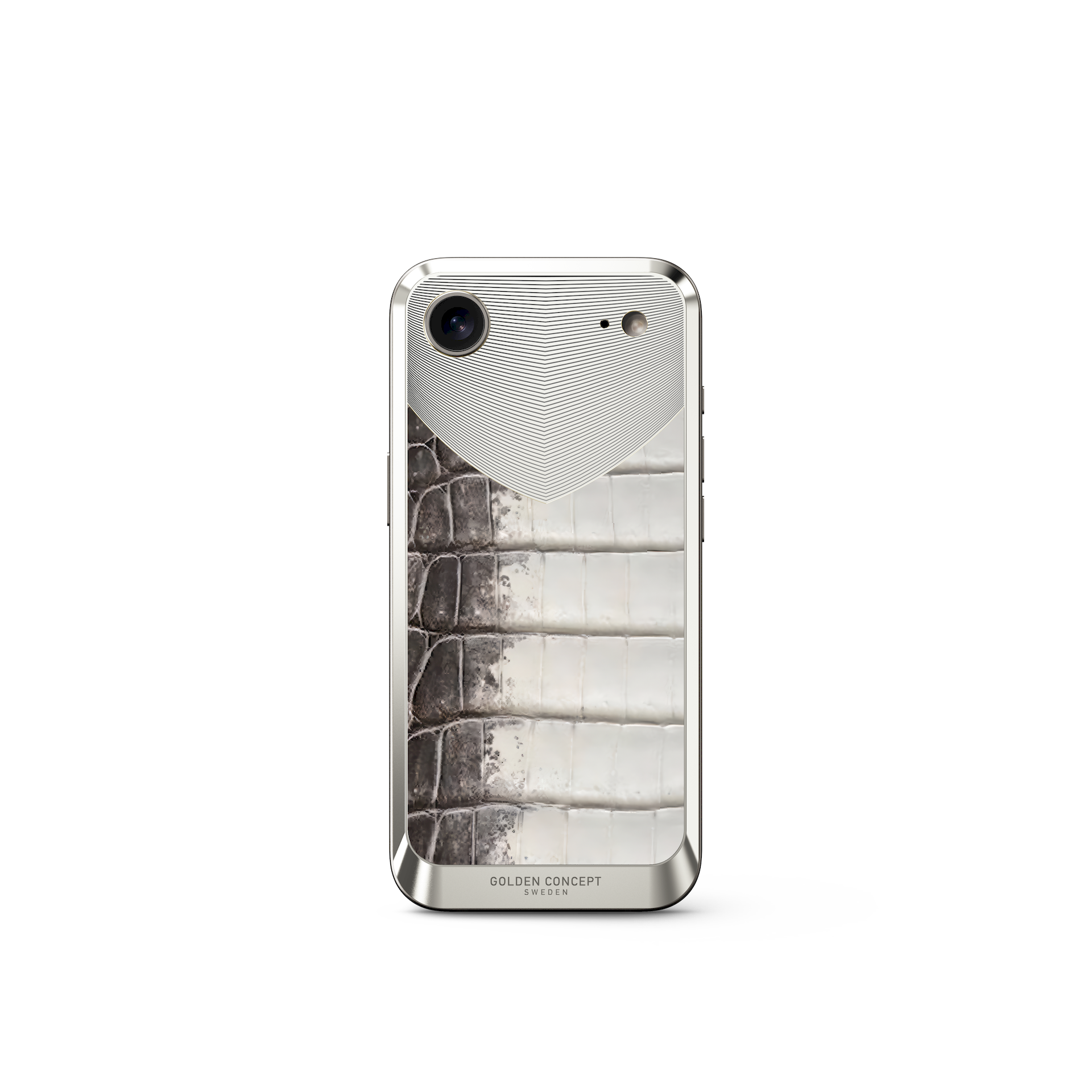 iPhone Case / RST17 - Magnetic Shield Crocodile Edition - Himalaya