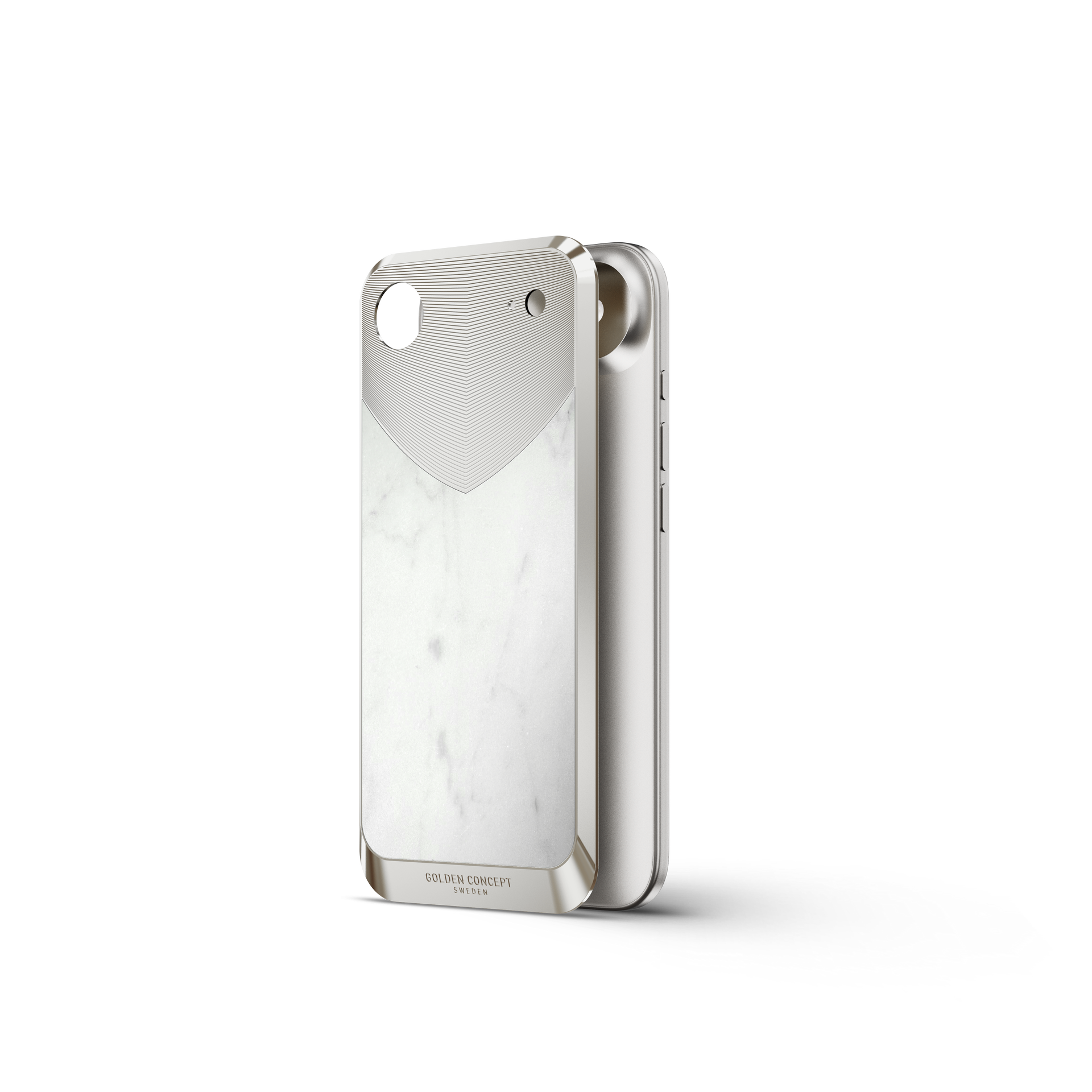 【予約特典 10%OFF】iPhone Case / RST17 - Magnetic Shield Marble Edition - Bianca Carrara