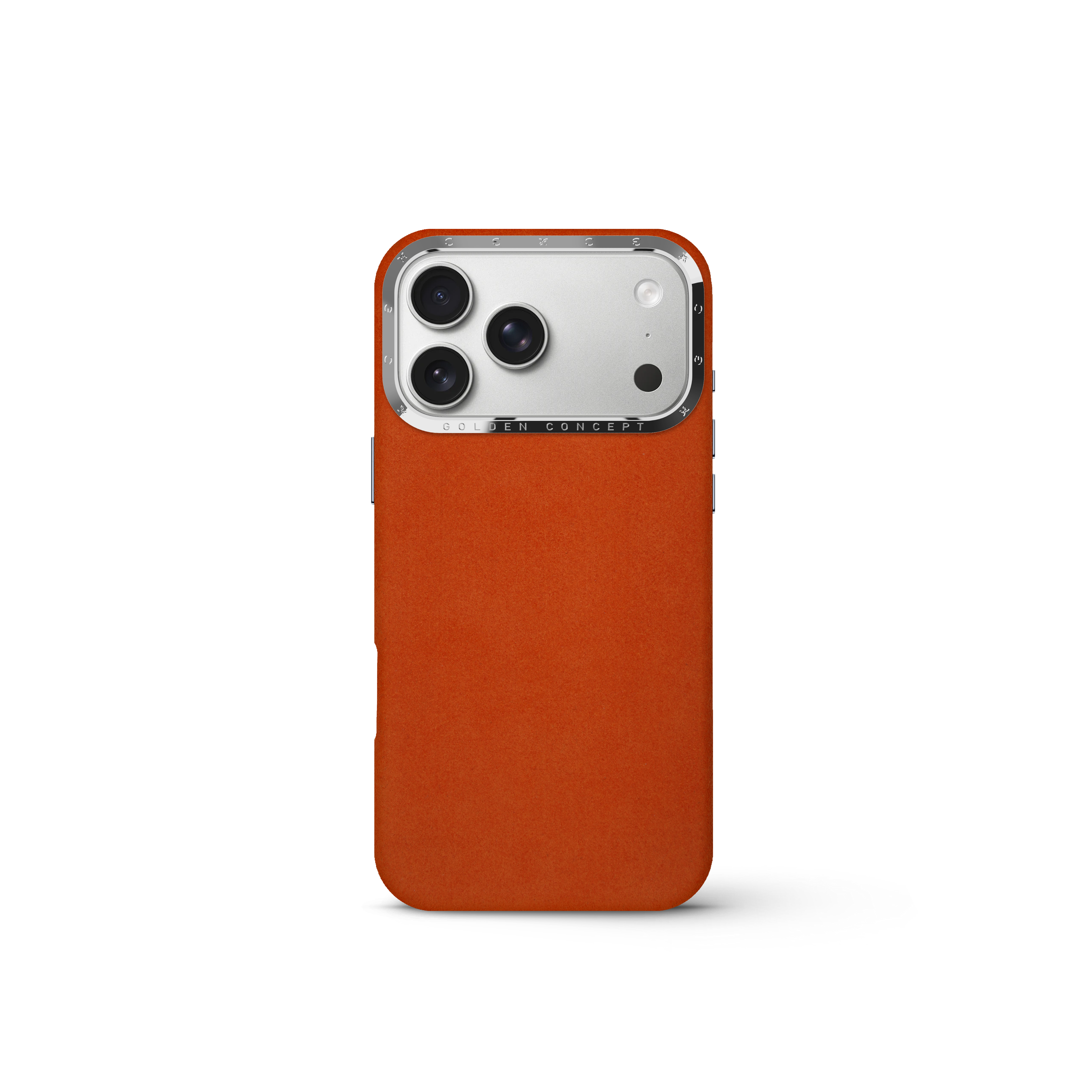 iPhone Case 17 - Alcantara - Orange