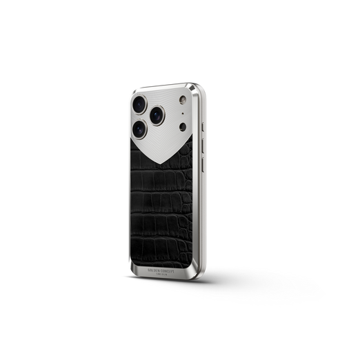 iPhone Case / RST17 - Magnetic Shield Alligator Edition - Matte Black