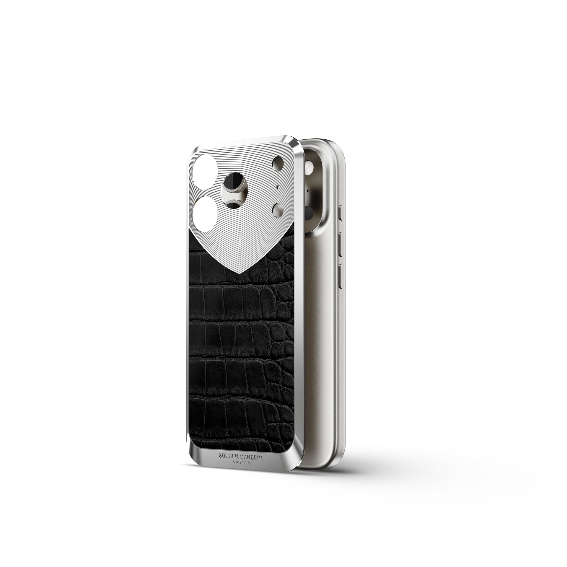 【予約特典 10%OFF】iPhone Case / RST17 - Magnetic Shield Alligator Edition - Matte Black