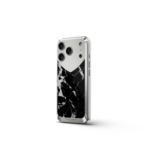 iPhone Case / RST17 - Magnetic Shield Marble Edition - Nero Marquina