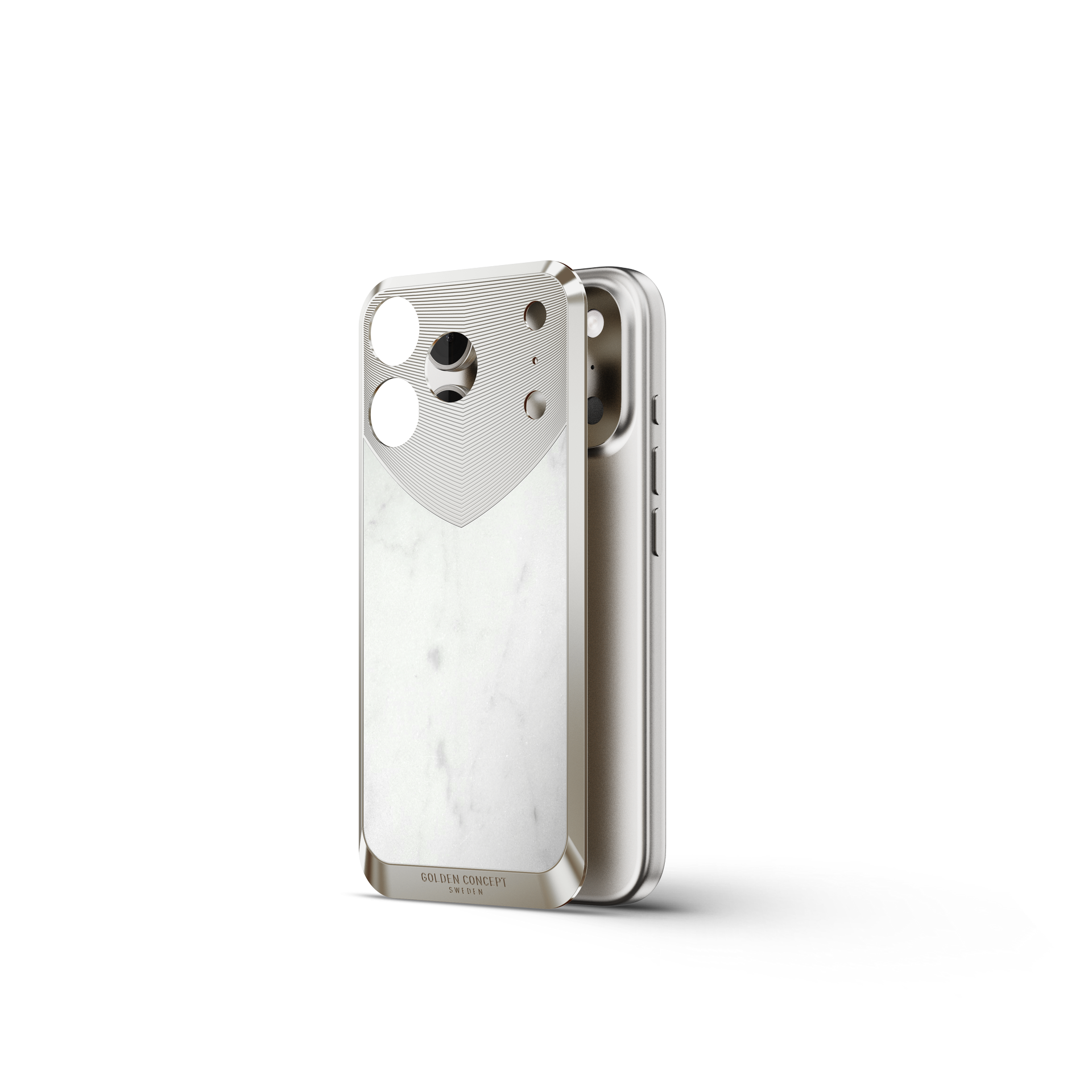 【予約特典 10%OFF】iPhone Case / RST17 - Magnetic Shield Marble Edition - Bianca Carrara