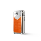 iPhone Case / RST17 - Magnetic Shield Alligator Edition - Matte Orange