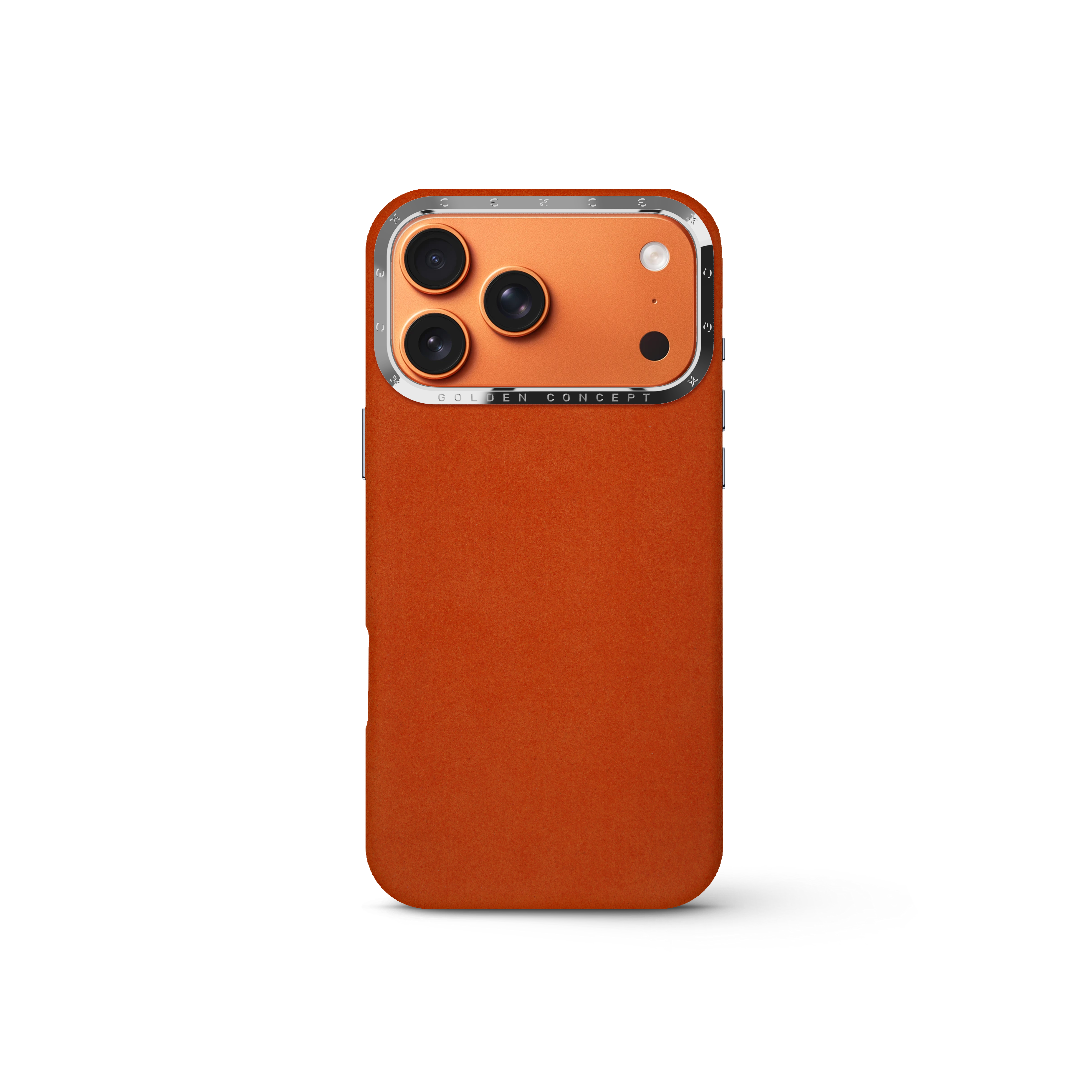 iPhone Case 17 - Alcantara - Orange