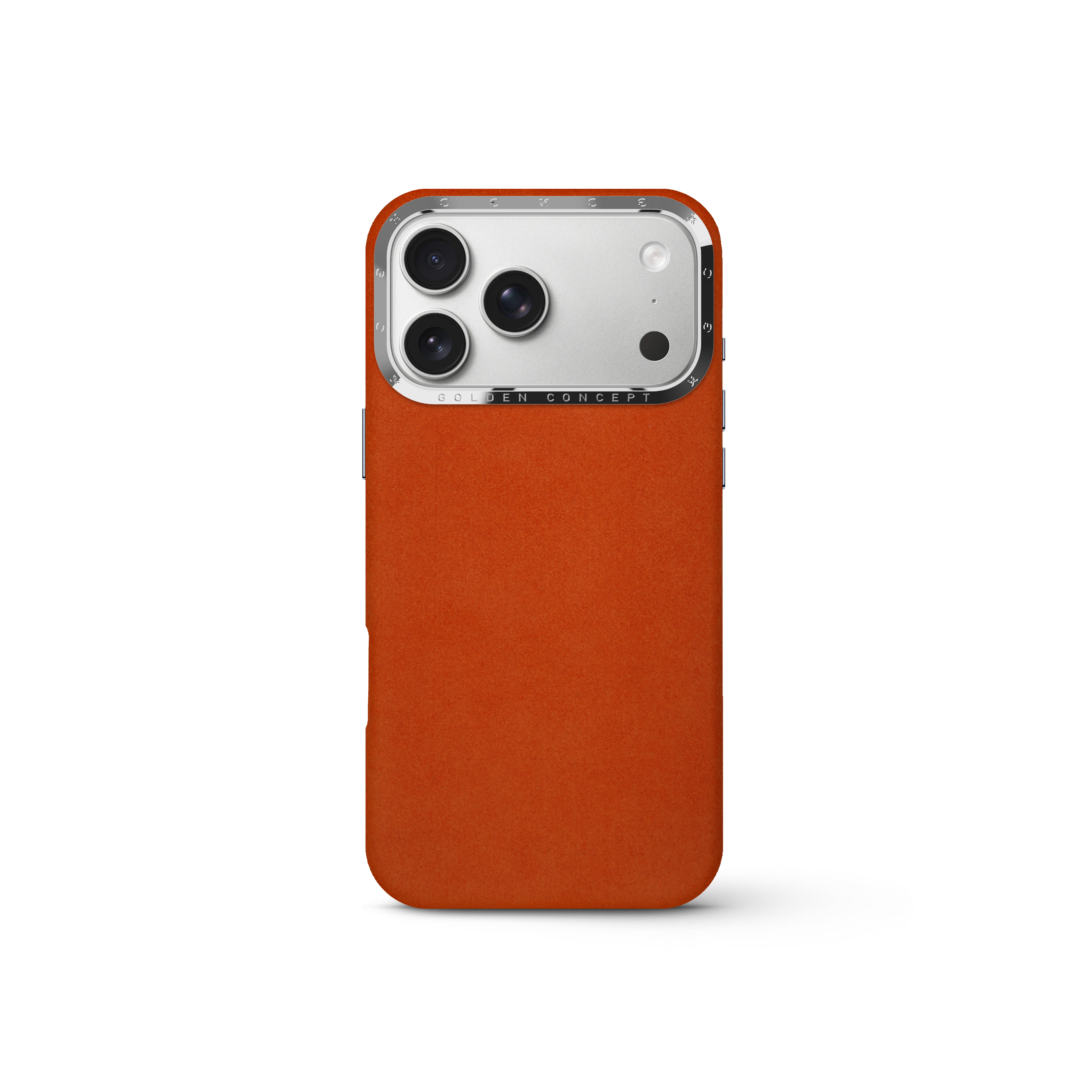 iPhone Case 17 - Alcantara - Orange