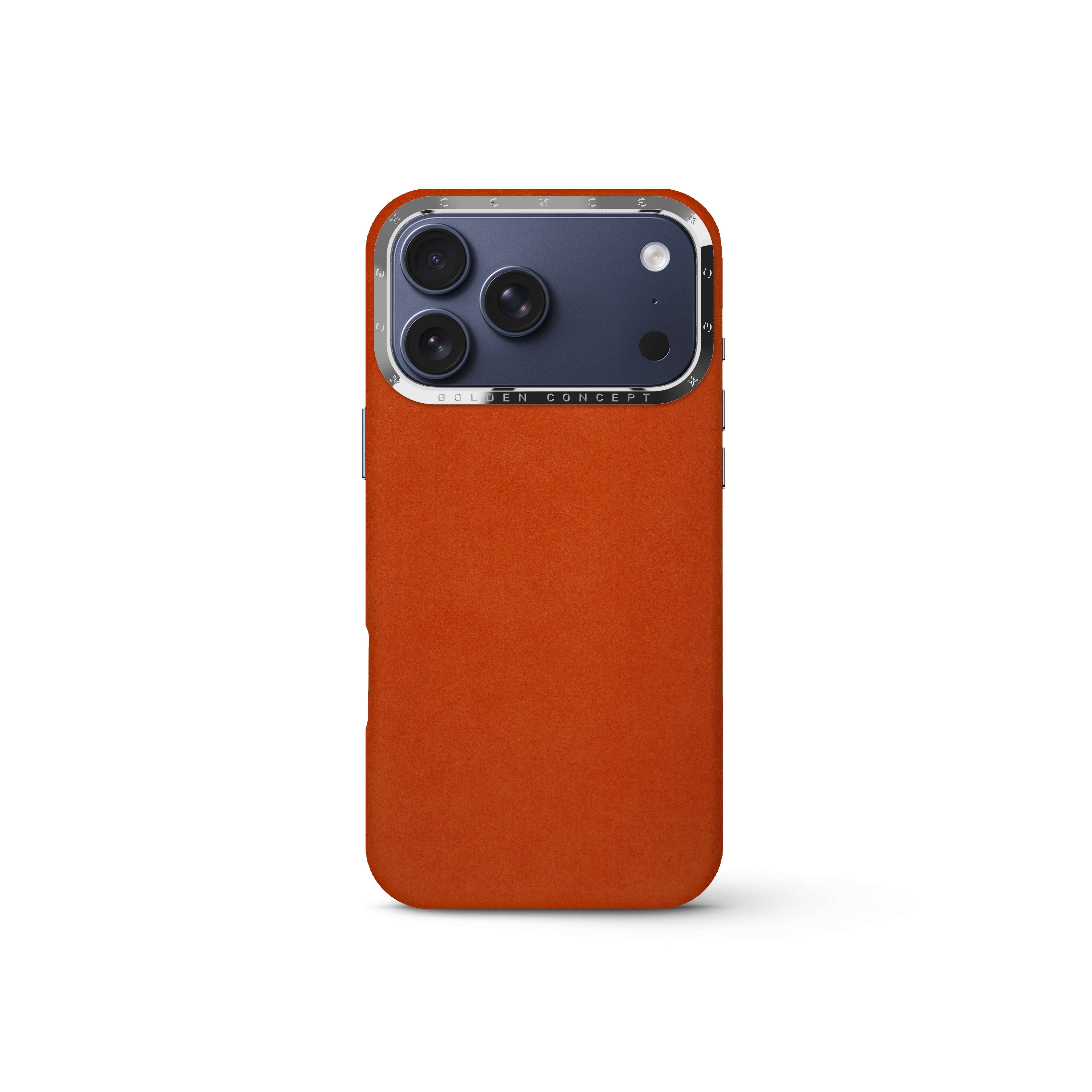 iPhone Case 17 - Alcantara - Orange