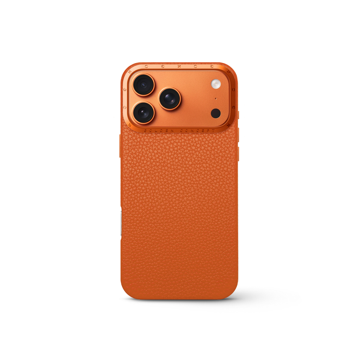 Deep Blue Leather Case, iPhone 17 Pro, Pro Max & Air | GOLDEN
