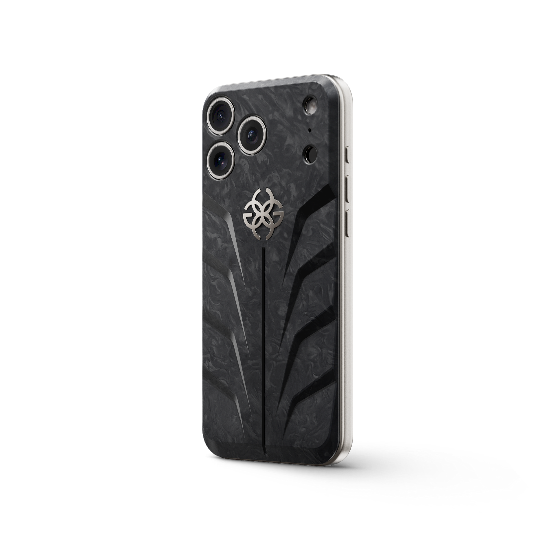 iPhone Case / RSC17 - Magnetic Shield Carbon - Titanium Grey