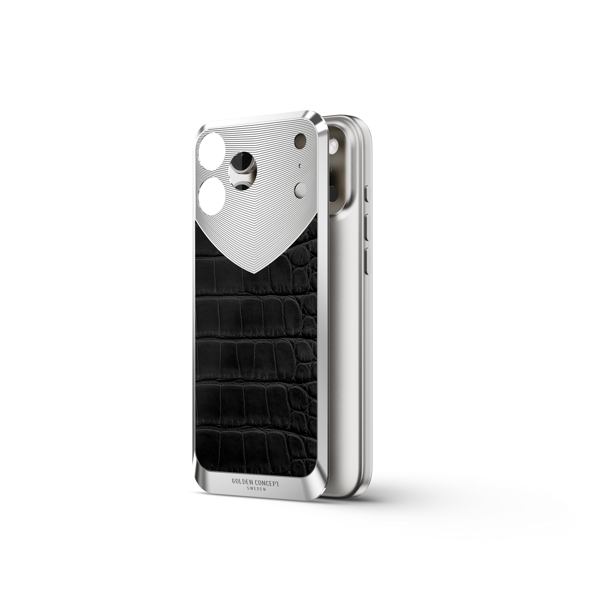 【予約特典 10%OFF】iPhone Case / RST17 - Magnetic Shield Alligator Edition - Matte Black