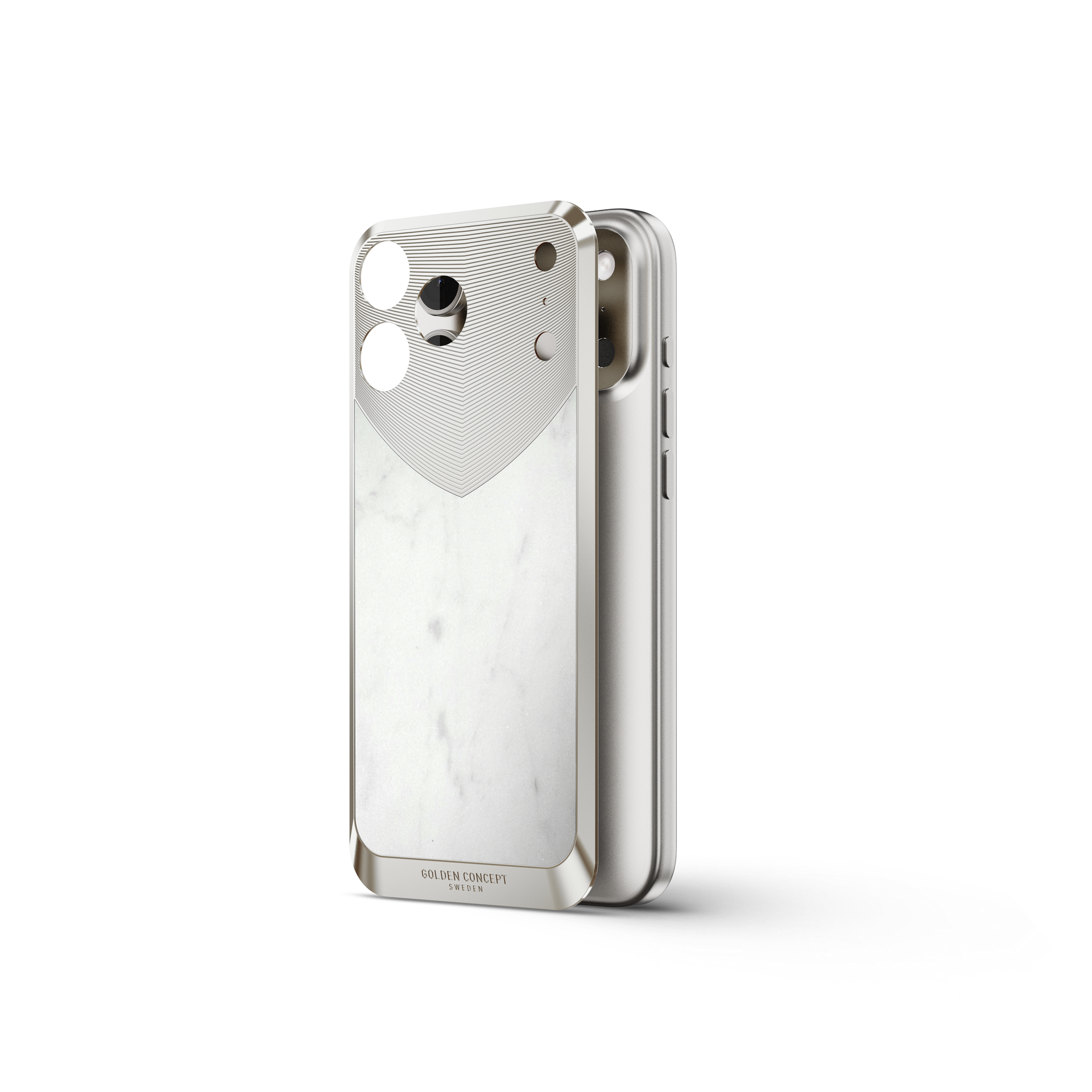 【予約特典 10%OFF】iPhone Case / RST17 - Magnetic Shield Marble Edition - Bianca Carrara